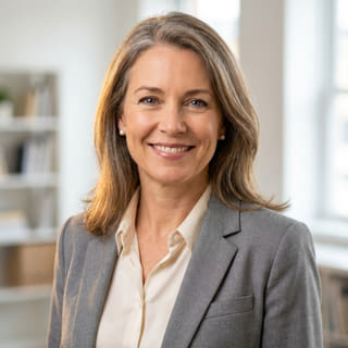 Sarah Coleman, Director Financiar la Dârz Negustiune, fotografie de profil