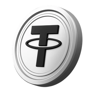 Tokenul Tether USDT în zona de detalii a contului